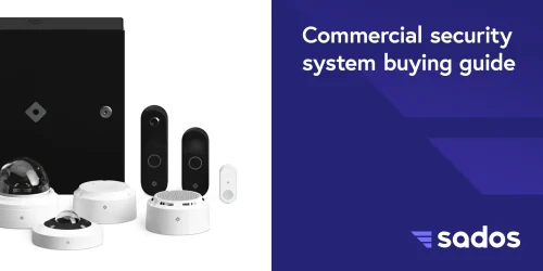 Various components of a Rhombus security system featured in a buying guide.